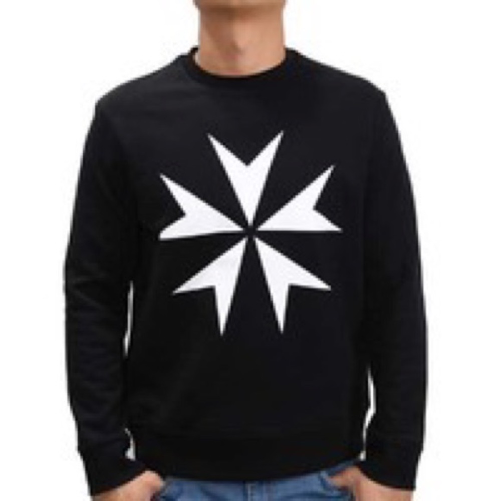 Neil Barrett military sweatshirt excellent condition.